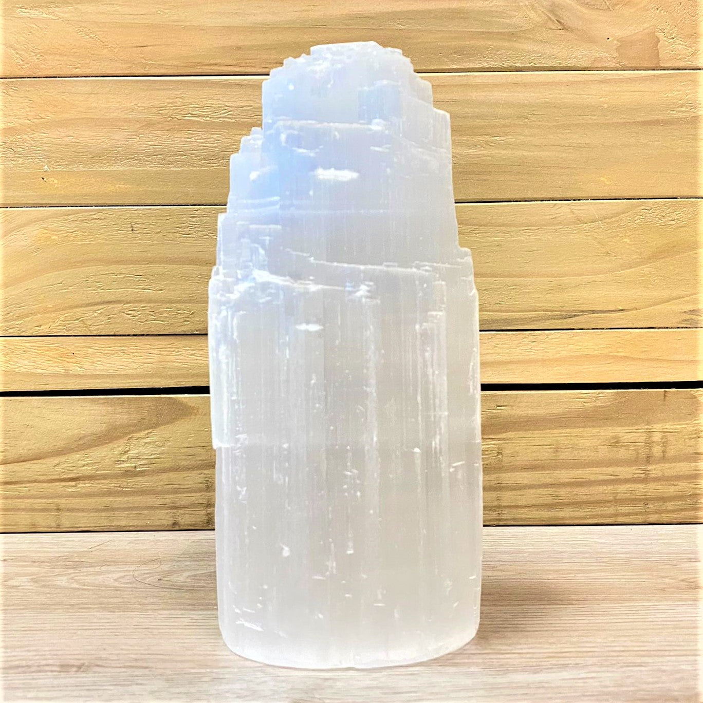 Selenite 20cm Lamp