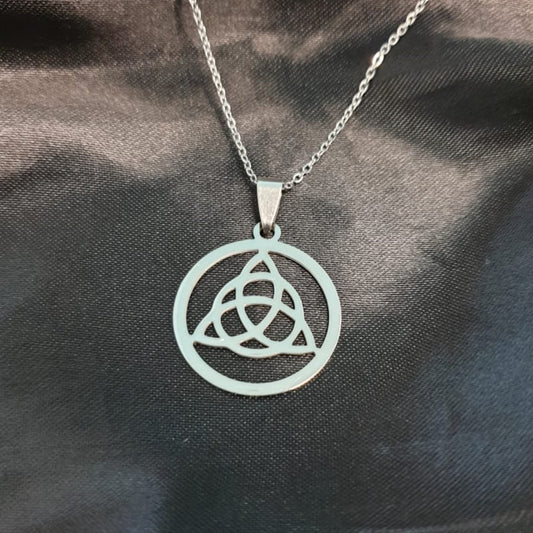 Triquetra Charm Necklace