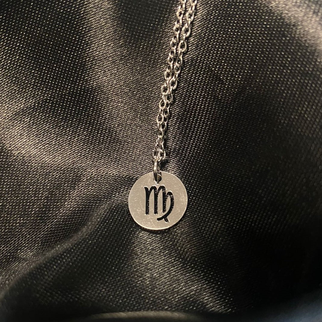 Virgo Medallion Necklace