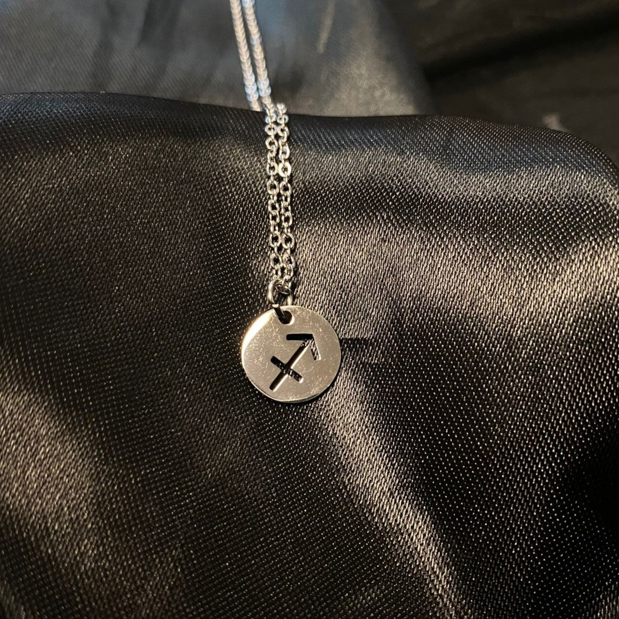 Sagittarius Medallion Necklace