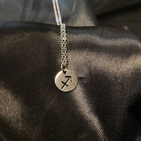 Sagittarius Medallion Necklace