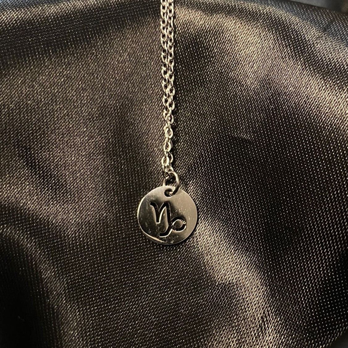 Capricorn Medallion Necklace