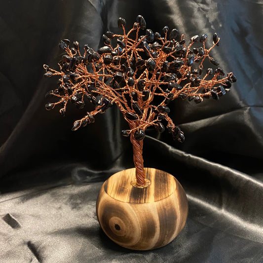 Black Tourmaline Gemstone Tree