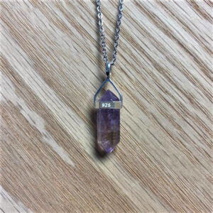 Ametrine 22mm Pointed Pendant |Silver