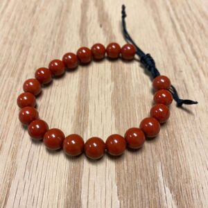 Red Jasper Macrame Bracelets