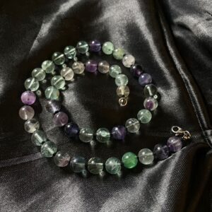 Rainbow Fluorite Beaded Necklace
