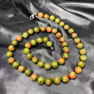 Unakite Beaded Necklace