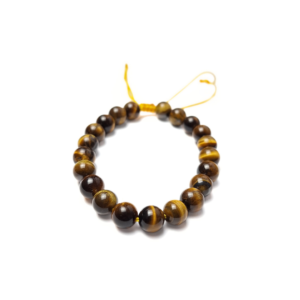 Tigers Eye Macrame Bracelet