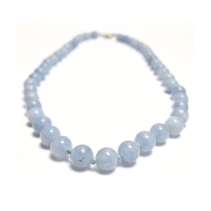 Aquamarine Beaded Necklace