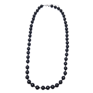 Matte Agate Beaded Necklace