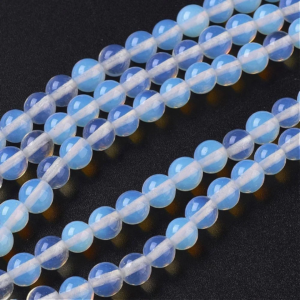 Opalite 8mm Round Loose Beads ±46pcs
