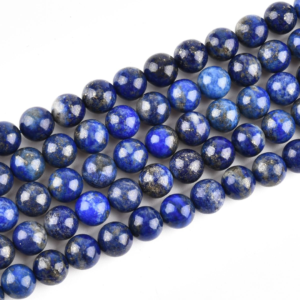 Lapis Lazuli 8mm Round Loose Beads ±46pcs