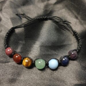 Chakra Macrame Bracelet 1