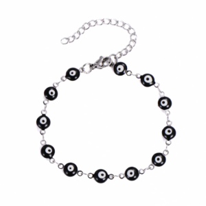 Black Evil Eye Bracelet