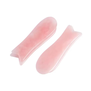 Rose Quartz Gua Sha - Fish