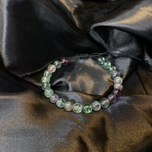 Fluorite Macrame Bracelet