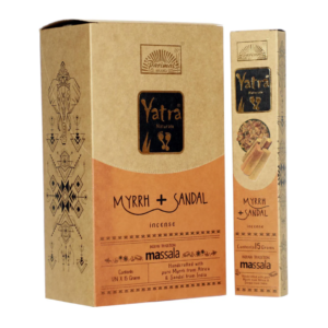 Yatra Myrrh & Sandal Incense Sticks