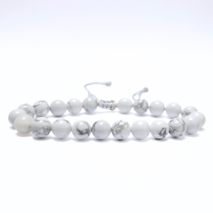 Howlite Macrame Bracelet