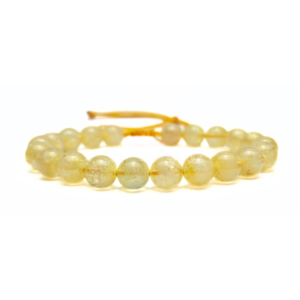 Citrine Quartz Macrame Bracelet