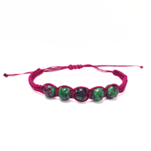 Ruby Zoisite Bracelet