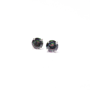 Mystic Topaz 7mm Studs