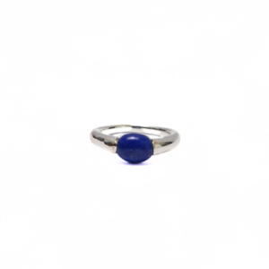 Lapis Lazuli Lexi Ring |Silver